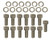 Compatible/Replacement for CHEVY/GM TURBO TH-350/TH-400 TRANSMISSION PAN BOLT KIT (13 PCS) - ZINC