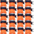 20pcs CPR Mask Keychain Ring Emergency Kit CPR Face Shields for First Aid or AED Training