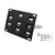 Front Bumper Tow Hook License Plate Mount Bracket Holder Bolt Adapter Relocation Kit