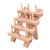 ARTIBETTER 12- Reel Wooden Sewing Thread Rack Sewing Storage Organizer Embroidery Thread Holder Thread Spool Rack