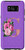 Galaxy S8Plus Lilac floral Initial Letter G monogram pink floral purple Case