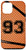 iPhone 12/12 Pro Basketball Jersey Number  93 Ninety Three No 93 Game Play Case