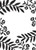 Darice, Clear Flowers and Leaves, 4.25 x 5.75 inches Embossing Folder