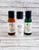 3 pk Lavender Vanilla Peppermint scented Hand Sanitizers 75 percent Isopropyl Alcohol Moisturizing Sanitizer Made with alcohol Vitamin E Aloe vera gel travel size bottles with essential oils