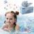 Bath Toys, Bath Toys for Toddlers Dolphin Water Spray Toys for Kids, Baby Bath Toy Light Up Bath Toys ,Bathtub Toys Spray Water Squirt Toy Sprinkler Bath Toy for Toddlers 1-3