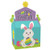 Big Dot of Happiness Hippity Hoppity - Treat Box Party Favors - Easter Bunny Party Goodie Gable Boxes - Set of 12