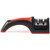 HUJI Professional Kitchen 2 Stage Knife Sharpener with Soft Grip Safety Handle (1, Two Stage Sharpener)