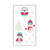 Feynman Glow in Dark Christmas Temporary Tattoos 5pcs