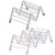 jojofuny 2pcs Stainless Steel Taco Stands Stainless Steel Burritos Holders for Tortillas Burritos Kitchen Restaurants Party Baking Rack Tray
