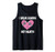 Valentine's Day Gift I Break Boards Not Hearts Tank Top
