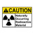 Caution Naturally Occurring Radioactive Material ANSI Safety Label Sticker Decal, 14x10 in. Vinyl for Process Hazards Hazmat by ComplianceSigns