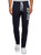 oodji Ultra Men's Jersey Trousers with Drawstrings, Blue, US 34 / L