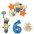 Despicable Me 3 Minions Stackers 6th Birthday Party Supplies and balloon Decorations