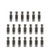 3Dman Heatbreak Throat for V6 RepRap 3D Printer Hotend 1.75mm -20pcs
