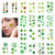 St. Patrick's Day Tattoos Stickers, 20 Sheets Water-proof St. Patrick's Temporary Tattoos, Irish Tattoos Stickers St Patricks Day Accessories Party Decorations for Man Women and Kids