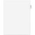 Kleer-Fax 80000 Series Numerical Index Divider - Printed22-10 Tab(s)/Set - 8.50" x 11" - 25 / Pack - White Divider
