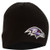 NFL Baltimore Ravens '47 Beanie Knit Hat, Black, One Size