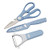 Kitchen Scissors For General Use Pioneer Woman Kitchen Accessories Shears Heavy Duty Cooking Shears Left Handed Black Scissors Adults Sharp Utility Siccors For Food(B,1)