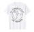 My Stomach is Flat Like the Earth Funny Round Earther Tshirt