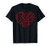 Funny Circuit Board Heart Engineer Software Developer Gift T-Shirt