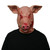 Halloween Scary Mask Horror Mask Masquerade Pig Head Mask Animal Cosplay Costume The Latex Mask