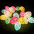 Evoio Easter Decorations, 10ft 20 Led Easter Eggs String Light Battery Powered Operated with Eggs-Shaped Fairy Lights for Home Party Indoor Outdoor Tree Decor Easter Hunt