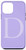 iPhone 12 mini Lavender Gray Letter D Initial Monogram Light Purple Lilac Case