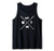 Ski Montana Slopes Vintage Skiing Mountains State Tank Top