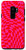 Galaxy S9Plus Crazy Checkers Pink Checkered Board Red Girly Phone Case