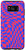 Galaxy S8Plus Crazy Checkers Pink Checkered Board Blue Girly Phone Case