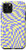 iPhone 11 Pro Crazy Checkers Purple Checkered Board Yellow Girly Phone Case