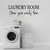Drop Your Pants Here Laundry Room Wall Decal Sticker