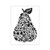 Darice Embossing Folder A6, Template Floral pear, Transparente