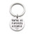 AuPHX You're My Favorite Asshole Keychain Funny Key Chain, Stainless Steel - Funny Valentine Gift for Her Boyfriend Gift Husband Keyring