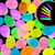 MISS FANTASY Glow In Dark Easter Eggs 48 Pack Small Easter Eggs for Kids With Glow Sticks Light Up Glow Eggs for Easter Easter Plastic Eggs Glow In The Dark for Easter Egg Hunt