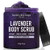 Lavender Sea Salt Body Scrub - Exfoliating Scrub with Shea Butter and Aloe Vera - Lavender Scrubs - 210g / 7.4oz