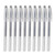 DINGJIN 10 Pcs Magic Pen Ink Disappearing Invisible Automatically Pen Practicing Toys