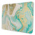 Mouse Pad, Gold Foil Turquoise Beige Marble Mouse Mat, Waterproof Office Mouse Pad