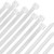 Saisn 100pcs Zip Ties Plastic Cable Zip Ties Self-Locking Nylon Wire Ties Heavy Duty Ultra Strong Zip Straps (10 Inch, White)