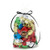 Fruit Flashers Hard Candy Buttons Assorted Flavors Individually Wrapped, Bulk Gift Bag (One pound)