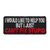 I Just Can't Fix Stupid Patch - 4x1.75 inch. Embroidered Iron on Patch