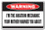 SignJoker  I'M THE AVIATION MECHANIC Warning Sign plane fix gift Wall Plaque Decoration