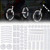 Leasinder 55 Pcs Reflective Stickers for Helmet Bicycle Reflective Tape Night Safety Stickers Decals for Motorcycle, Helmets, Bike, Strollers, Wheelchairs, Scooter, Wheelchairs (White)