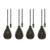 Ceiling Fan Pull Chain, Decorative Fan Pull Chain Extension, Retro Ceiling Fan Pull Chain Ornaments,12.5 Inches Fan Pull Chain Extender, 4Pack