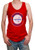 NHL Men's Washington Capitals Team Logo Tank Top (X-Large)