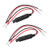 ?2 PCS?LED Turn Signal Decoder , 10W LED Light Load Resistor In-line Motorcycle Resistors LED Turn Signal Indicator Fix Error Flash Controller