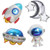 Outer Space Balloons   Themed Birthday Party Decorations   Moon Stars Rocket Astronaut UFO Balloon Supplies