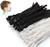 100 PCS Sewing Elastic Band Cord with Adjustable Buckle, High Stretchy Mask Earloop Lanyard Earmuff Rope DIY Mask Making Supplies