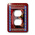 3dRose lsp_20818_6 Eagle With Gold Stars Congratulations Eagle Scout 2 Plug Outlet Cover