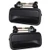 cciyu Door Handles Exterior Rear Driver Passenger Side Replacement Replacement fit for 1990-1993 for Honda Accord 72680-SM4-003 Black(2pcs)